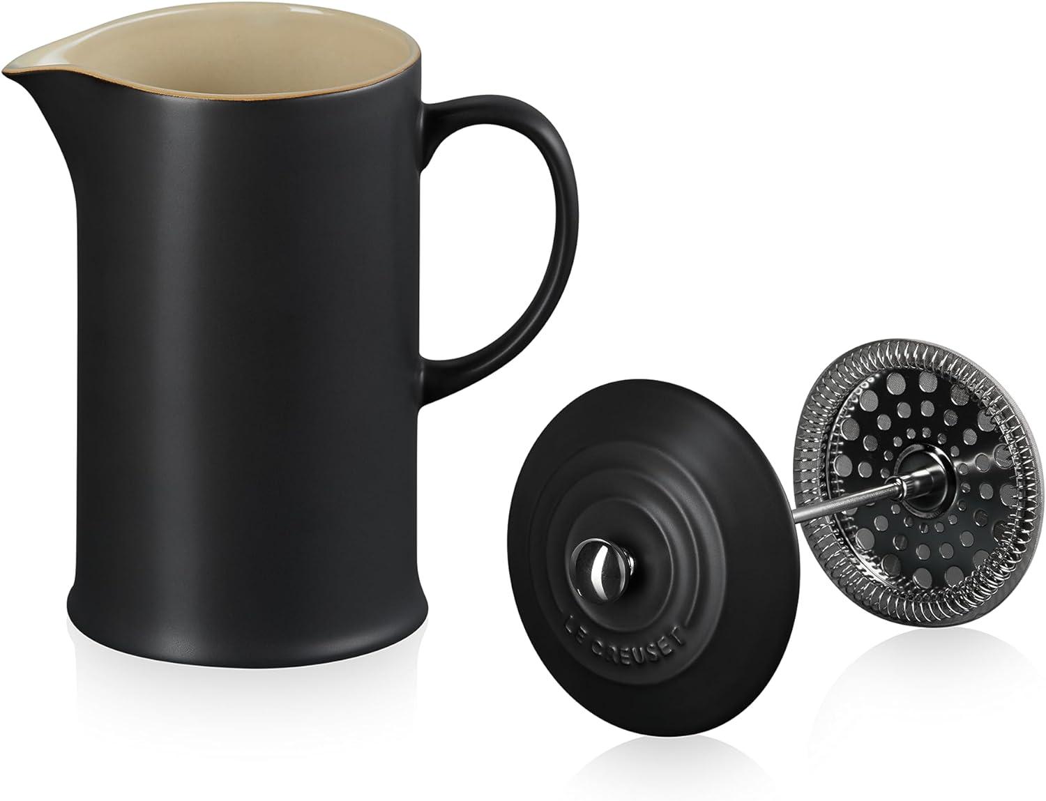 Френч-прес Le Creuset 1 л Satin Black (91028200000000) - фото 3 Френч-прес Le Creuset 1 л Satin Black (91028200000000) - фото 3