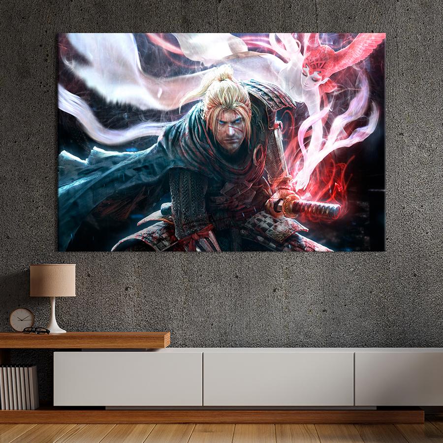 Настенний декор Постер игры Nioh 120x80 см (A162-1)