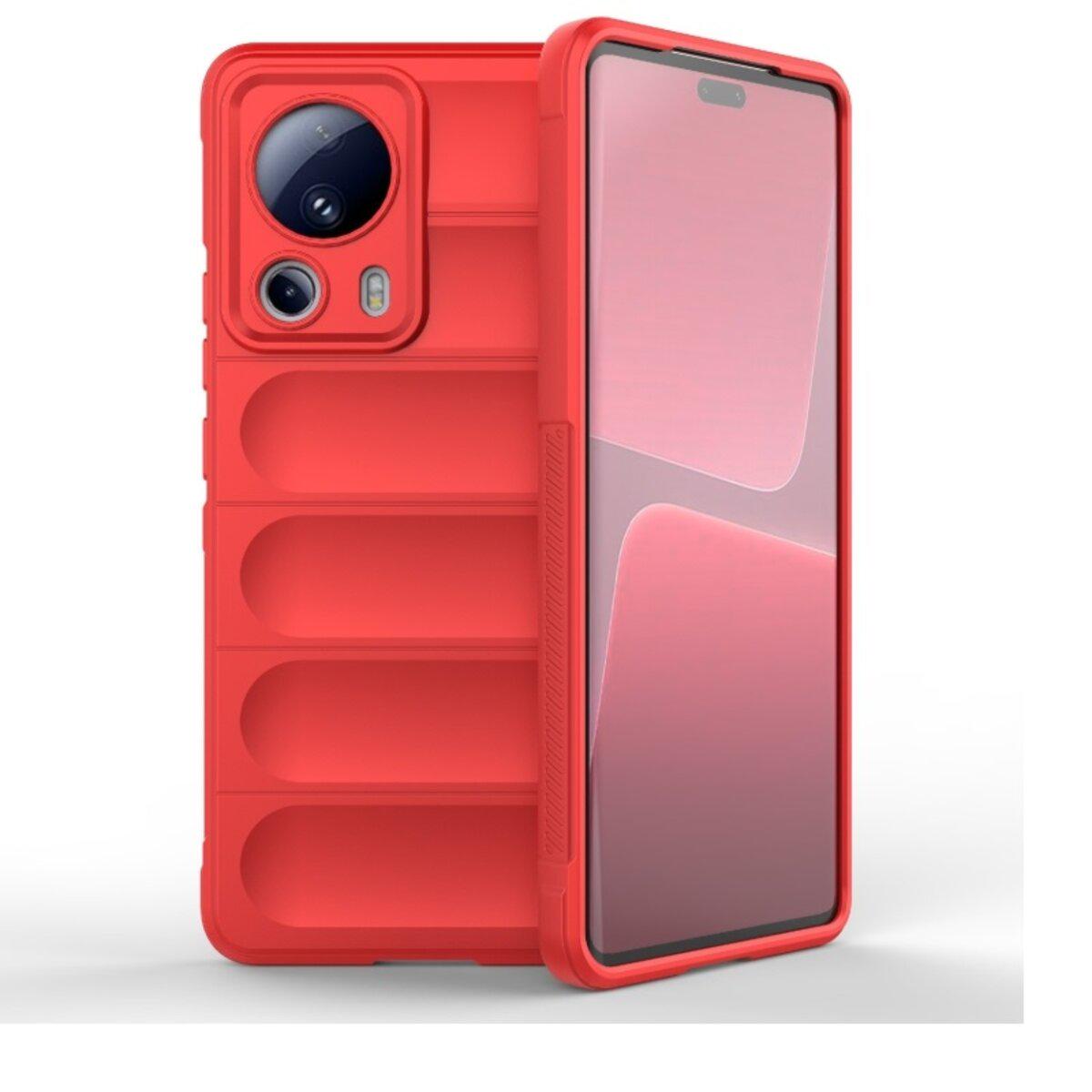Противоударный чехол для Xiaomi 13 Lite Cosmic Magic Shield / China Red