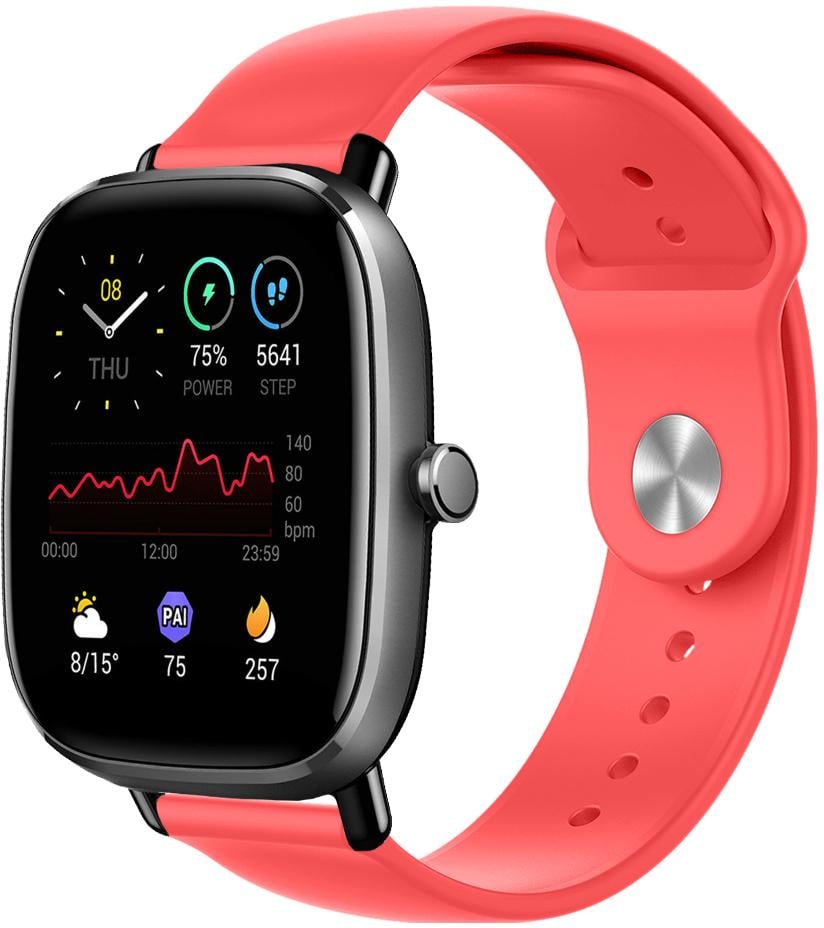 Ремешок Base для Amazfit GTS 2 mini 20 мм Red (23029)