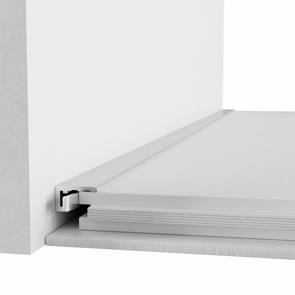 Микроплинтус алюминиевый Thinline SVM-015S 15x2600 мм Серебро (25445747) Микроплинтус алюминиевый Thinline SVM-015S 15x2600 мм Серебро (25445747)