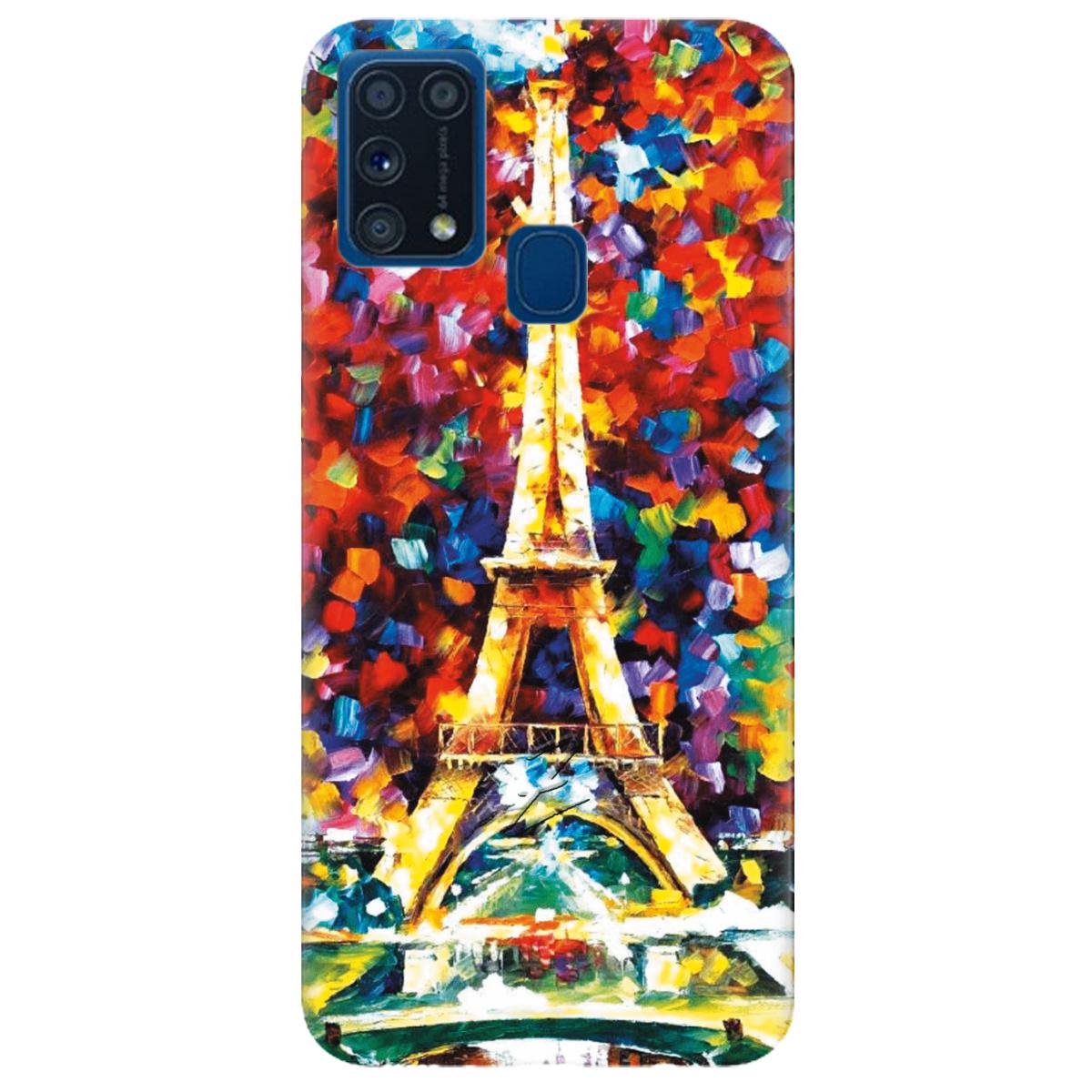 Силиконовый чехол Zorrov для Samsung Galaxy M31 - Paris dream (14190040021097240) - фото 1