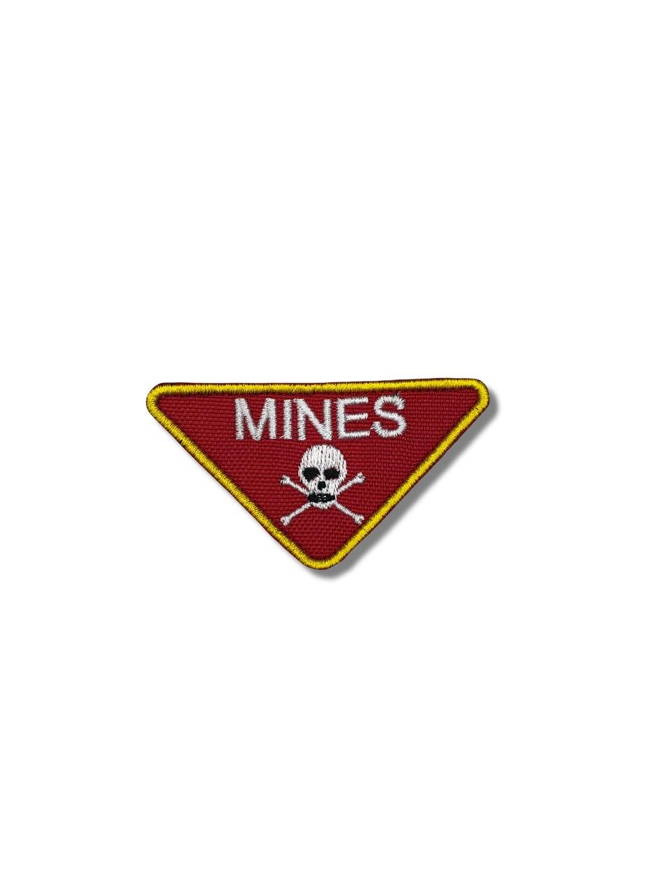 Шеврон на липучці Міни Mines (12403)