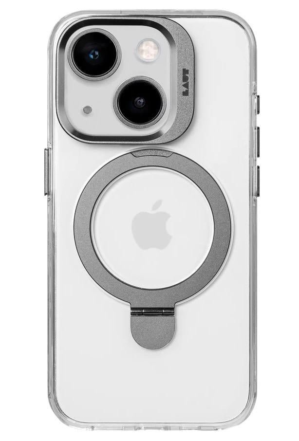 Чехол накладка Laut REVIVE PROP Сase with MagSafe for iPhone 15/14/13 Crystal (L_IP23A_RE_UC)