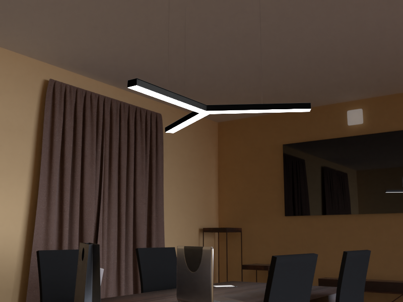 Подвесной светильник светодиодный LEDUA Y черный корпус с наружным блоком 220V 51W 6480 Lm 4500К 500х500х500 мм (25344234) - фото 3 Подвесной светильник светодиодный LEDUA Y черный корпус с наружным блоком 220V 51W 6480 Lm 4500К 500х500х500 мм (25344234) - фото 3