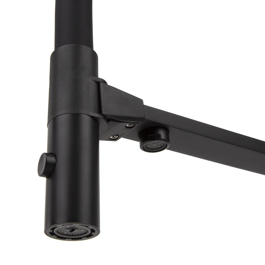 Змішувач кухонний LEOMIKAO KAWAGUCHI-S Flexo Filter BK Чорний матовий (526807) - фото 3 Змішувач кухонний LEOMIKAO KAWAGUCHI-S Flexo Filter BK Чорний матовий (526807) - фото 3