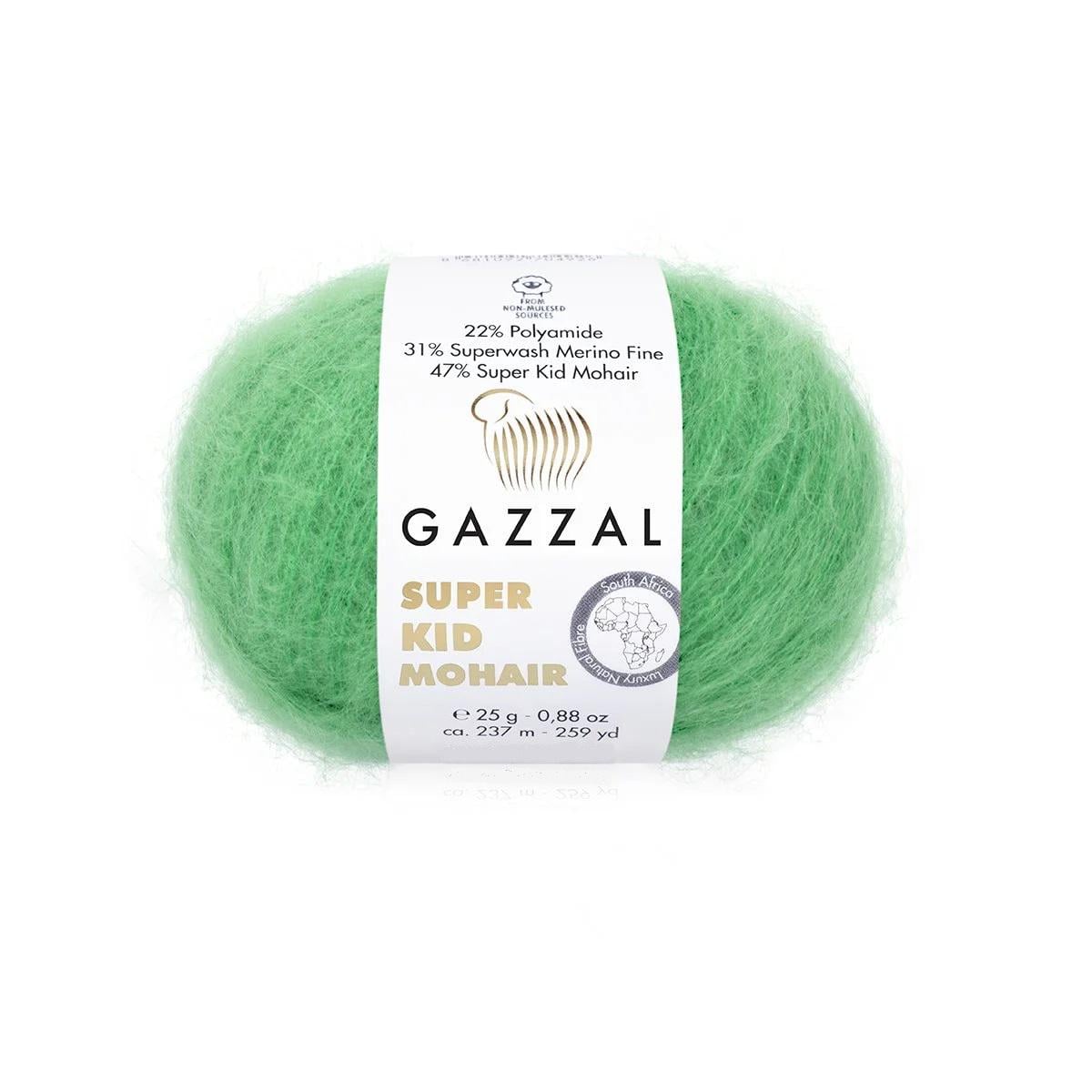 Пряжа Gazzal Super Kid Mohair 64427