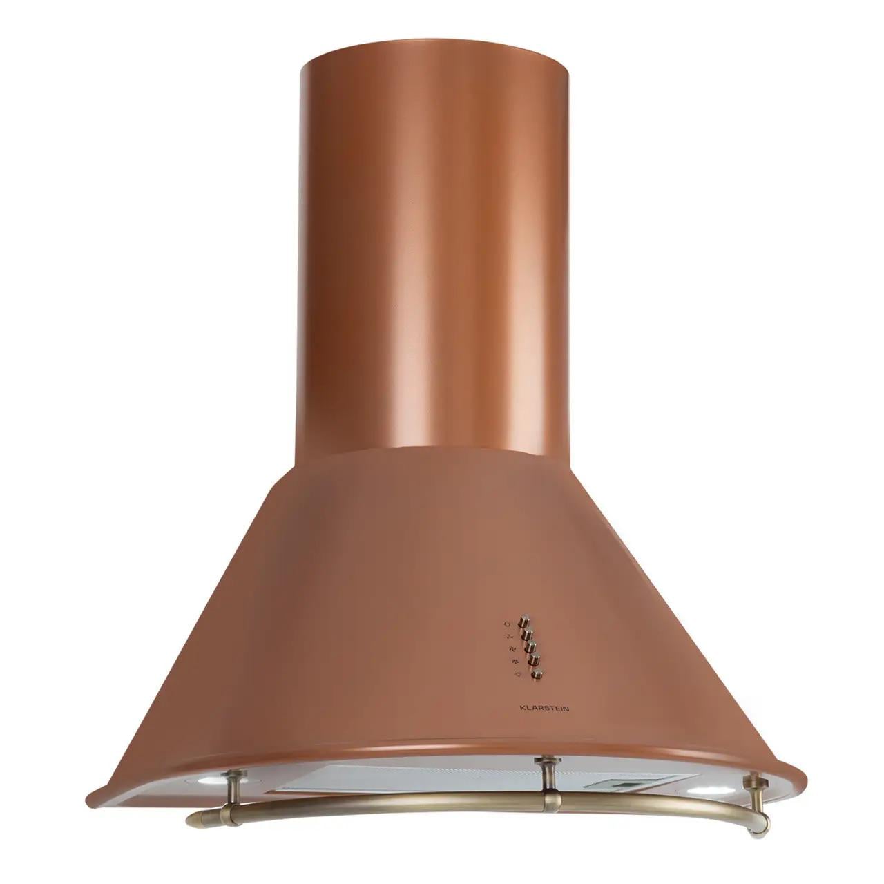 Витяжка кухонна Klarstein Lumio Primo retro LED 60 см 490 м3 год