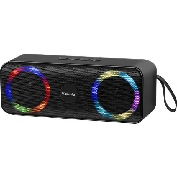 Колонки для ПК 1.0 Defender Q1 10W Light/BT/FM/USB/TF/AUX Black (564020) Колонки для ПК 1.0 Defender Q1 10W Light/BT/FM/USB/TF/AUX Black (564020)