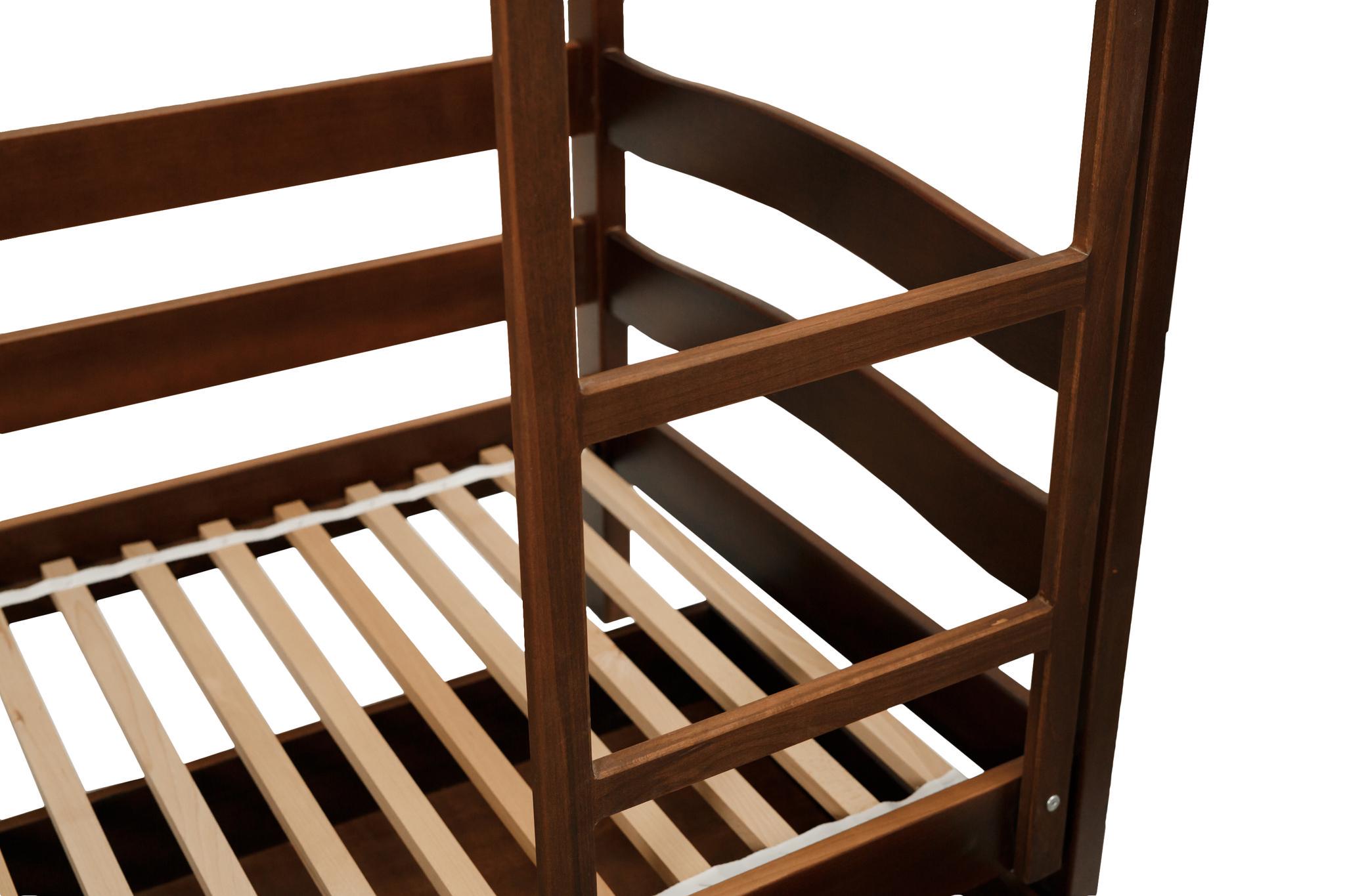 Ліжко підліткове двоярусне Goydalka Tokyo з шухлядою 190x80 см Горіх - фото 3 Ліжко підліткове двоярусне Goydalka Tokyo з шухлядою 190x80 см Горіх - фото 3