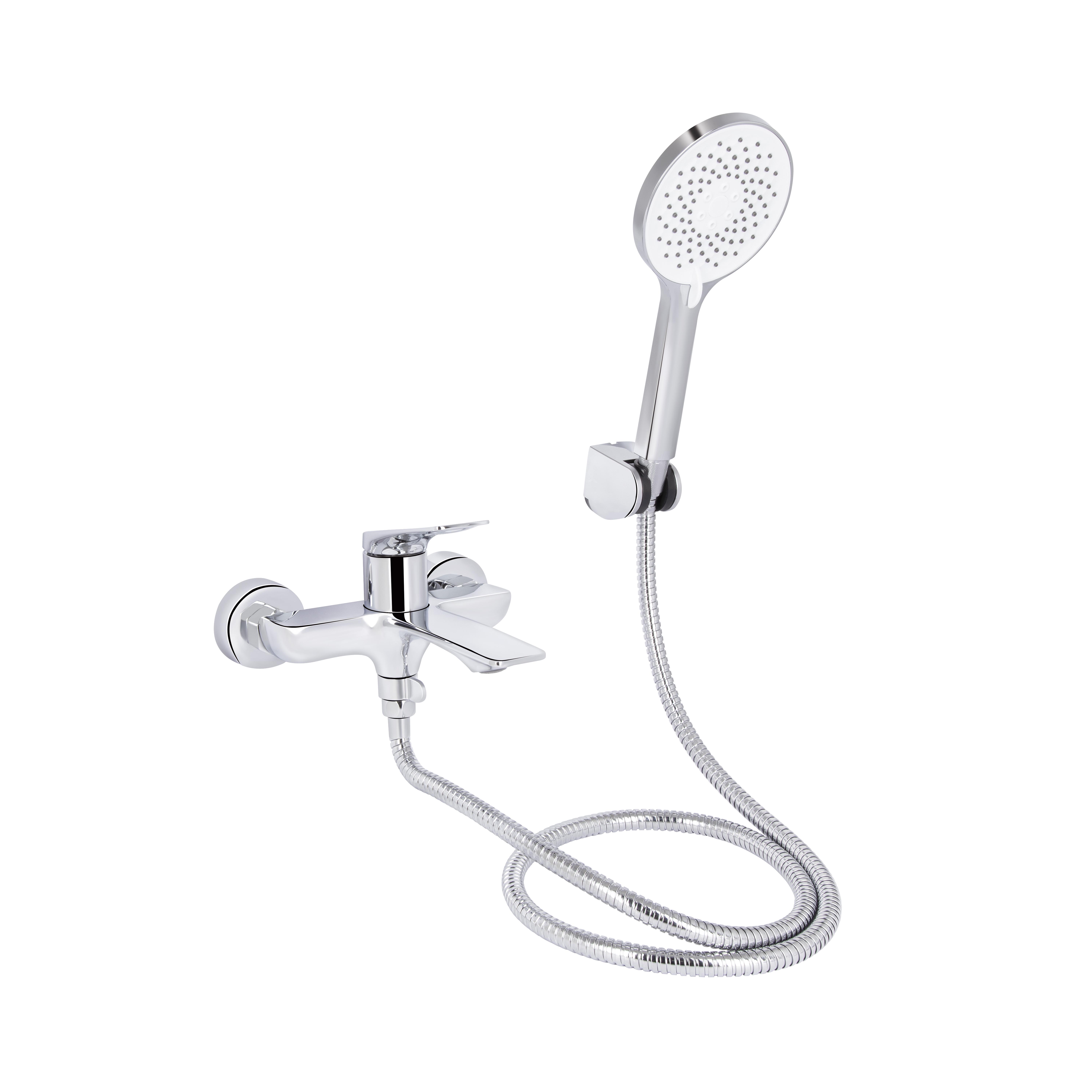 Змішувач для ванної Q-tap Vlasta New QTVLA259CRM45642 одноважільний Хром (233665)