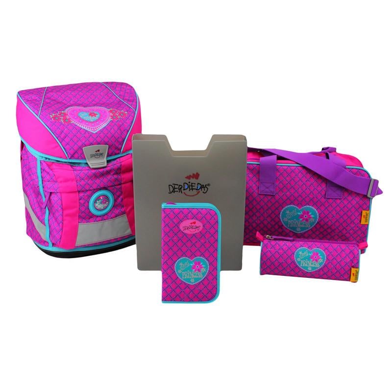 Школьный ранец DerDieDas Ergoflex Vario Gypsy Princess Принцесса с наполнением 5 предметов - фото 1 Школьный ранец DerDieDas Ergoflex Vario Gypsy Princess Принцесса с наполнением 5 предметов - фото 1