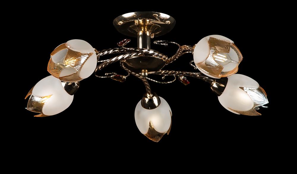 Люстра с плафонами Ray L82002/5 FGD (IR005761)