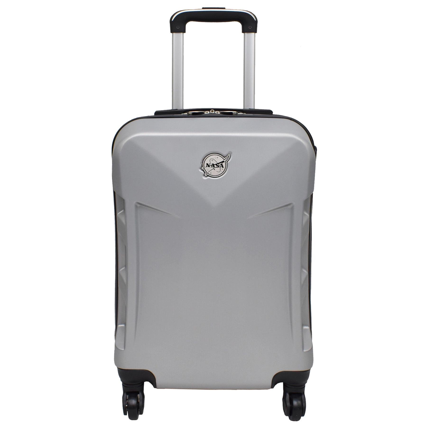 Чемодан имел ручную кладь SEMI LINE 20" NASA ABS-пластик S Серебряный (T5797-1) - фото 2