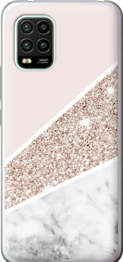 Чехол на Xiaomi Mi 10 Lite Пастельный мрамор (4342u-1924-42517)