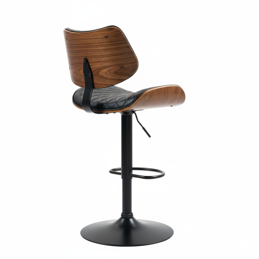 Барний стілець MORA обертовий Black (30653711) - фото 3