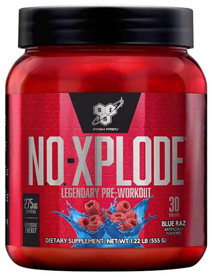 Комплекс предтренировочный N.O.-Xplode 3.0 555 г Blue Raspberry - фото 1