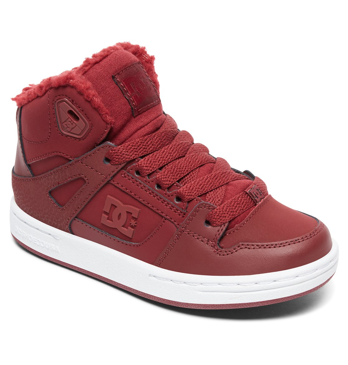 Кросівки DC Shoes Pure High Top Wnt р. 39/7/25,5 см Burgundy - фото 3