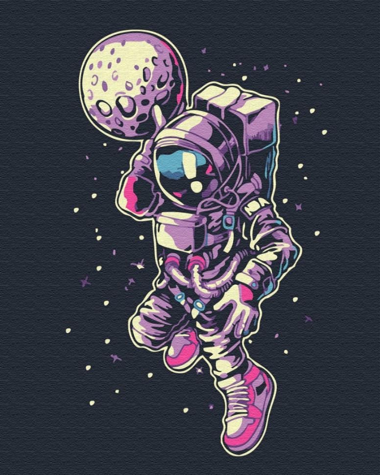 Картина по номерам Brushme Космический арт (GX34807) Картина по номерам Brushme Космический арт (GX34807)