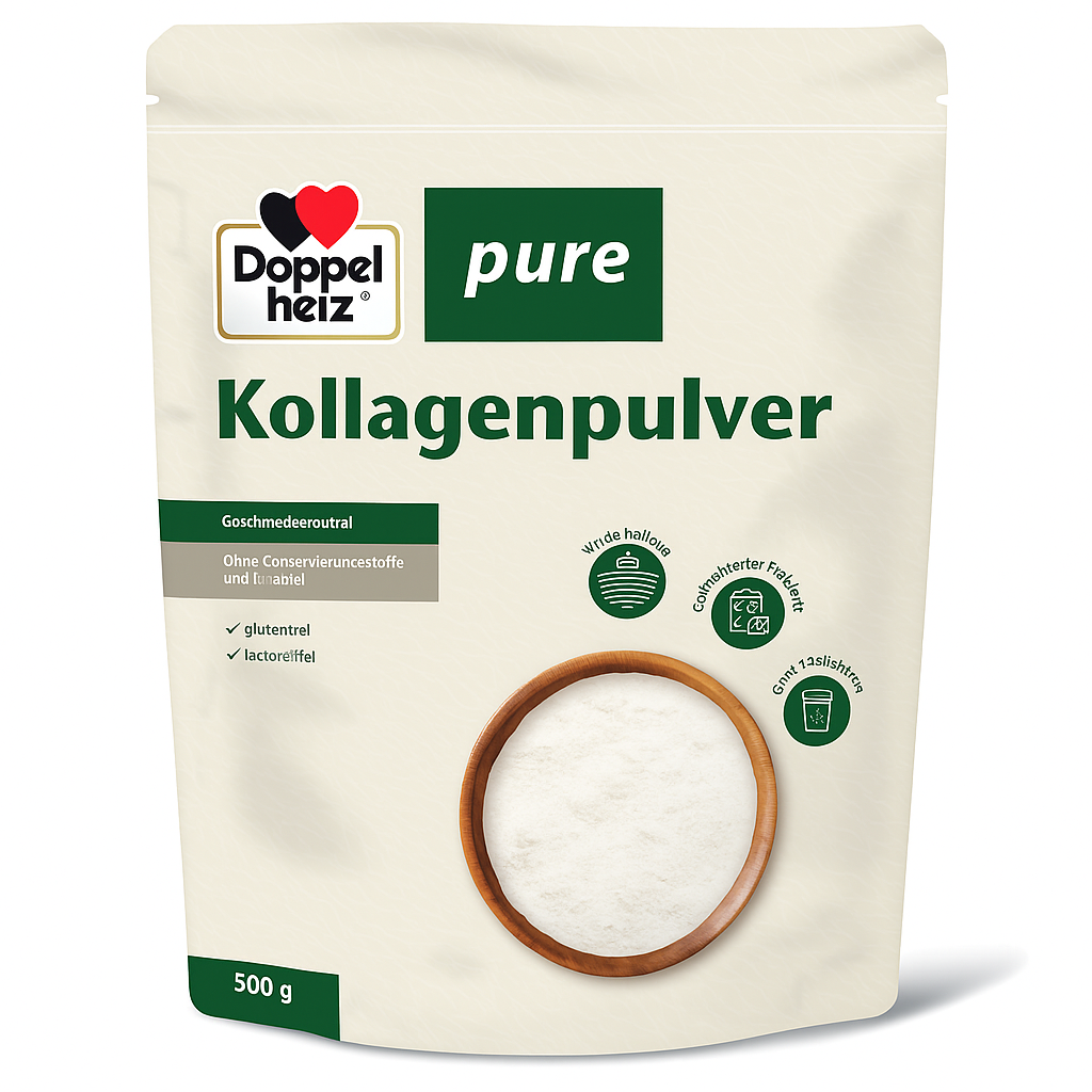 Чистый гидролизованный коллаген Doppelherz pure Kollagenpulver 500 г