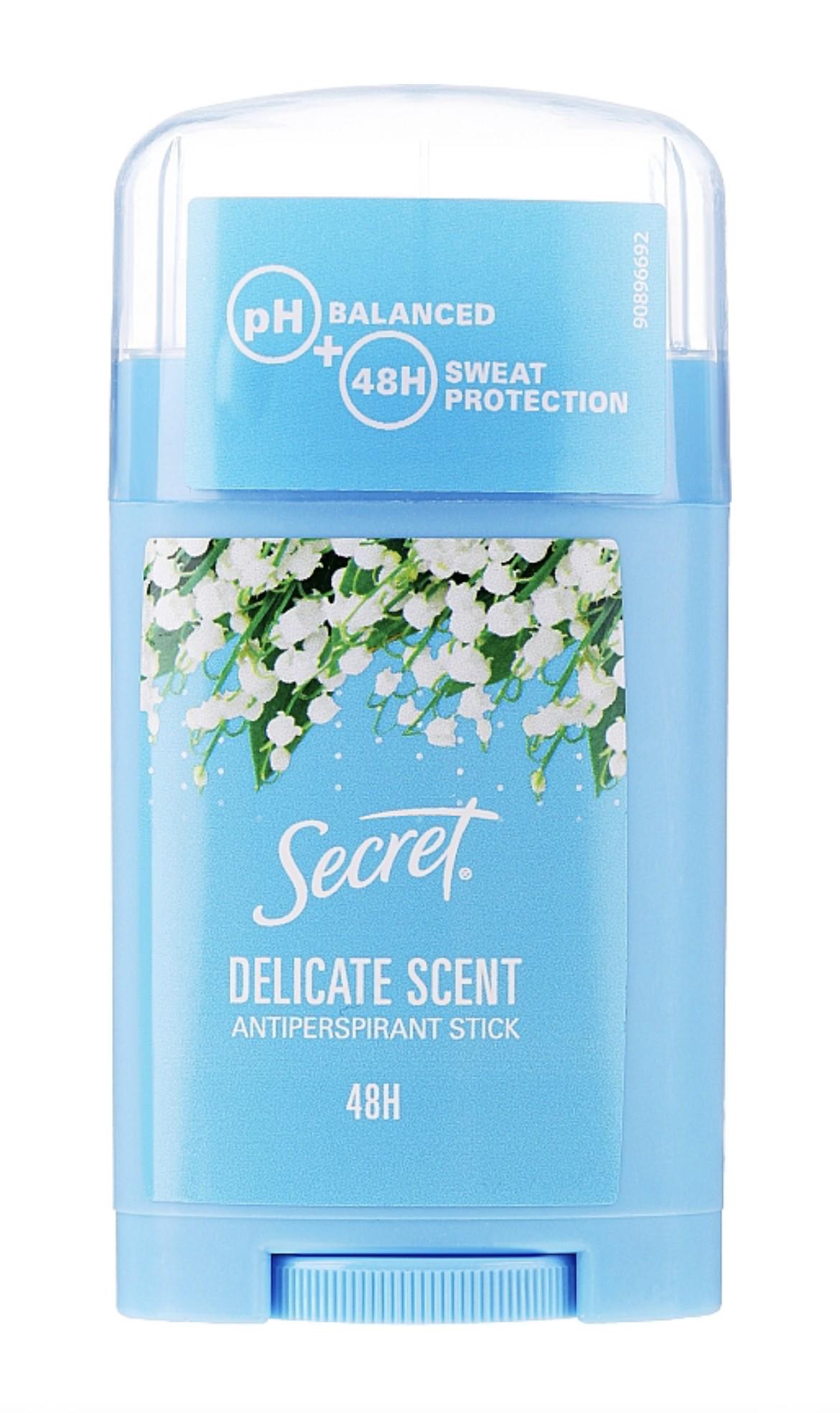Антиперспірант Secret Delicate scent кремовий в стіку 40 мл