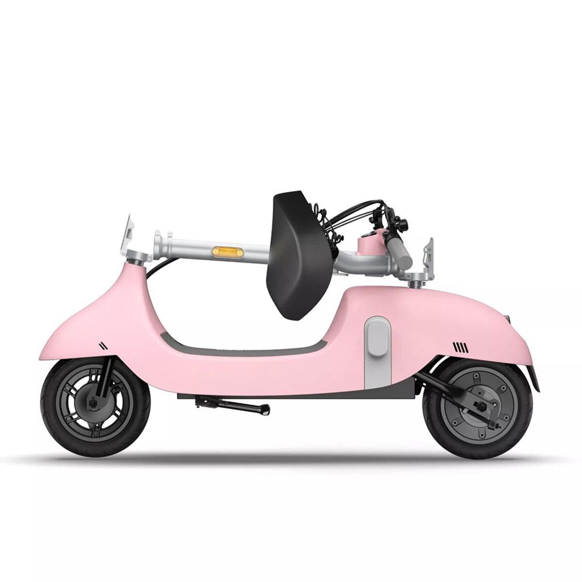Електросамокат із сидінням OKAI Ceetle PRO EA10C 10' 350 900W 25Km/h 10,4Ah 55Km 20% NFC App 29kg Pink (EA10C-P) - фото 6