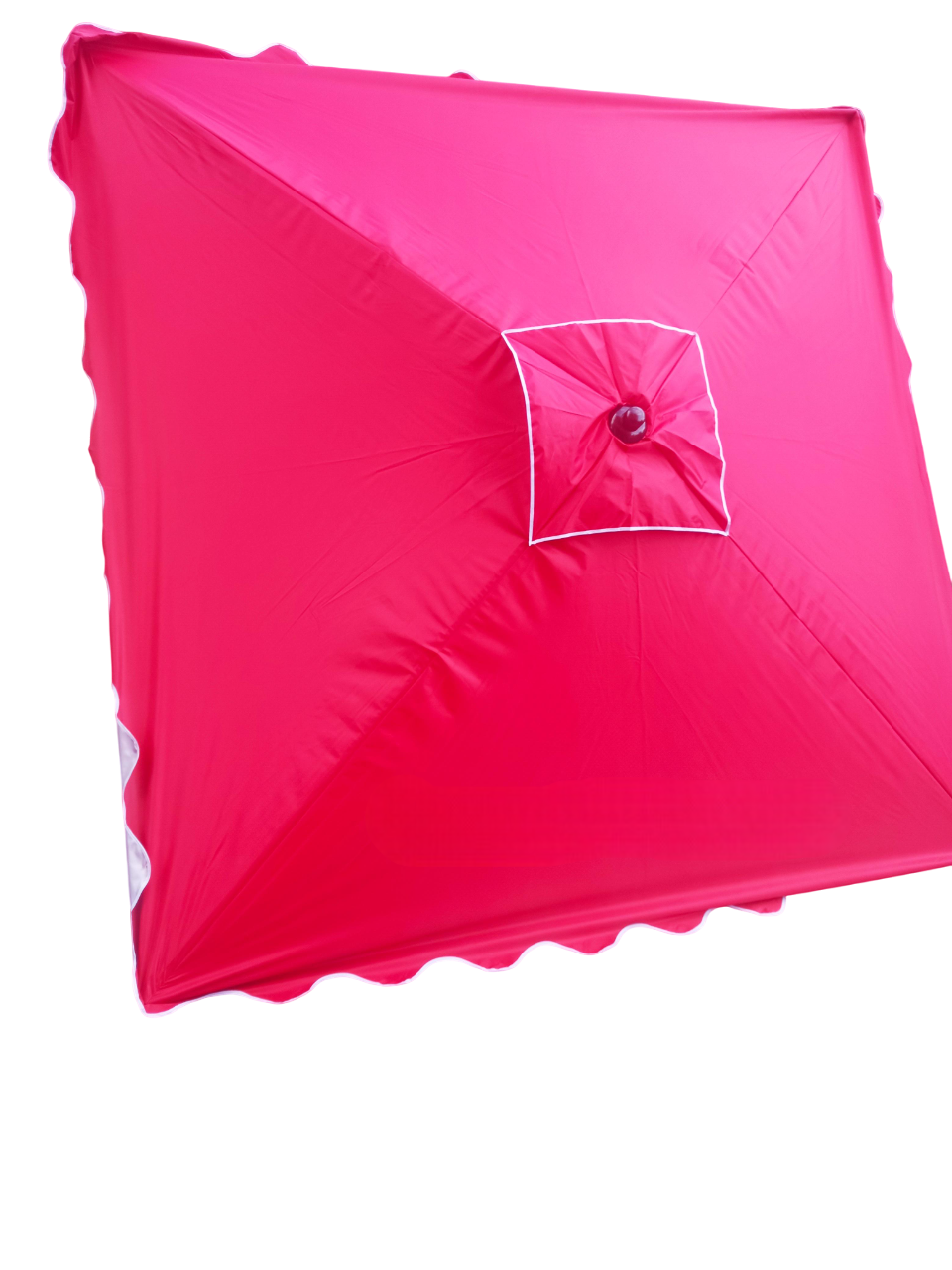 Зонтик торговый с клапаном и серебром 3х3 м Красный (25410511)