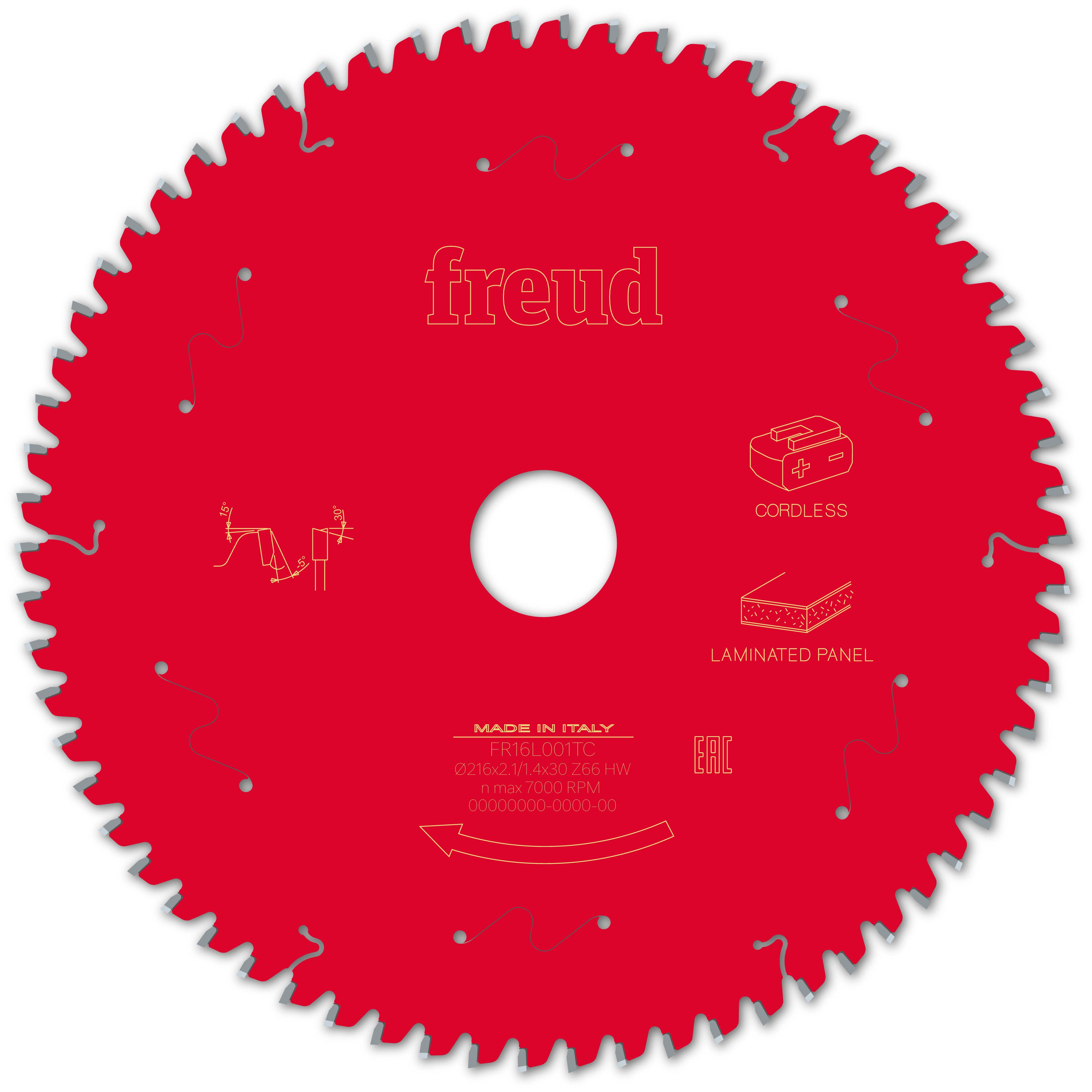 Диск пильный Freud FR16L001TC 216x2,1x1,4x30 мм z66 (27438165)