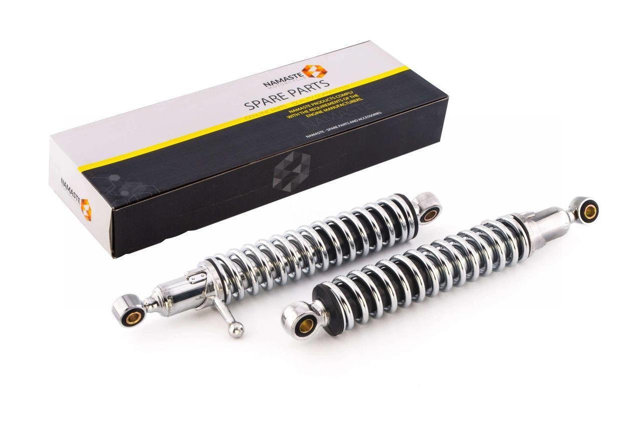Амортизатори NAMASTE ІЖ регульовані з важелем 330 мм Хром (2177140766)