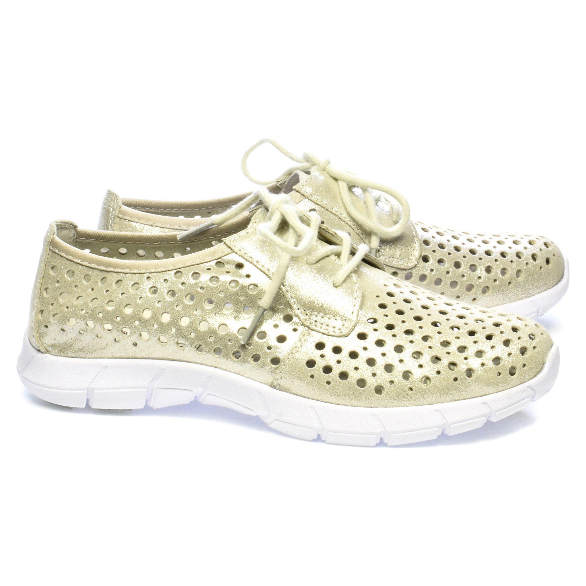 Кеди жіночі Baden р. 40 Золотий (088856-40) - фото 4