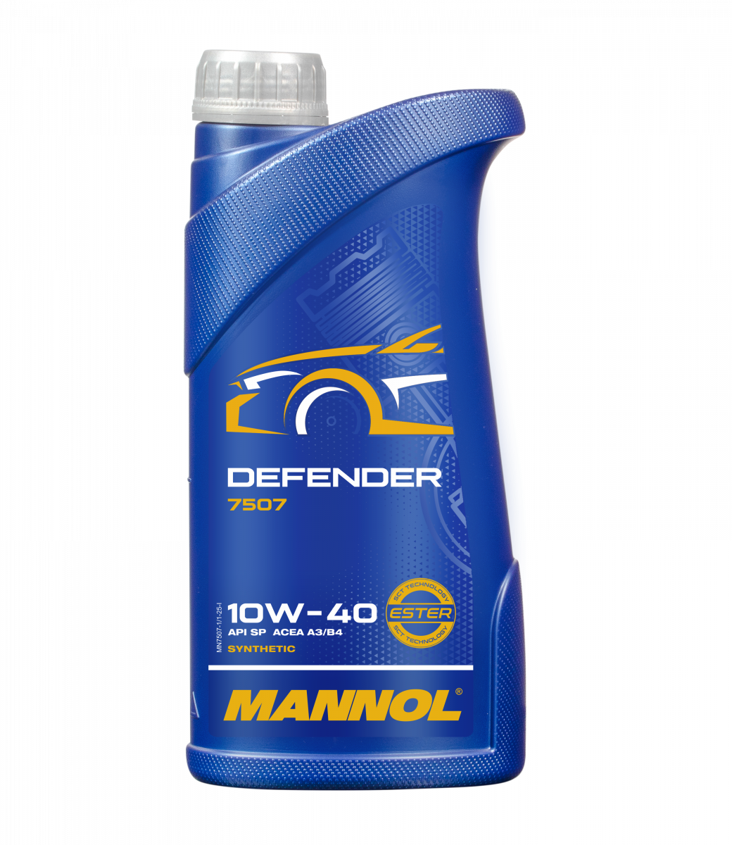 Моторне масло Mannol 7507 DEFENDER 10W-40 1 л (MN7507-1)