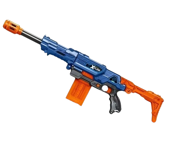 Автомат игрушечный с мягкими патронами (152469)