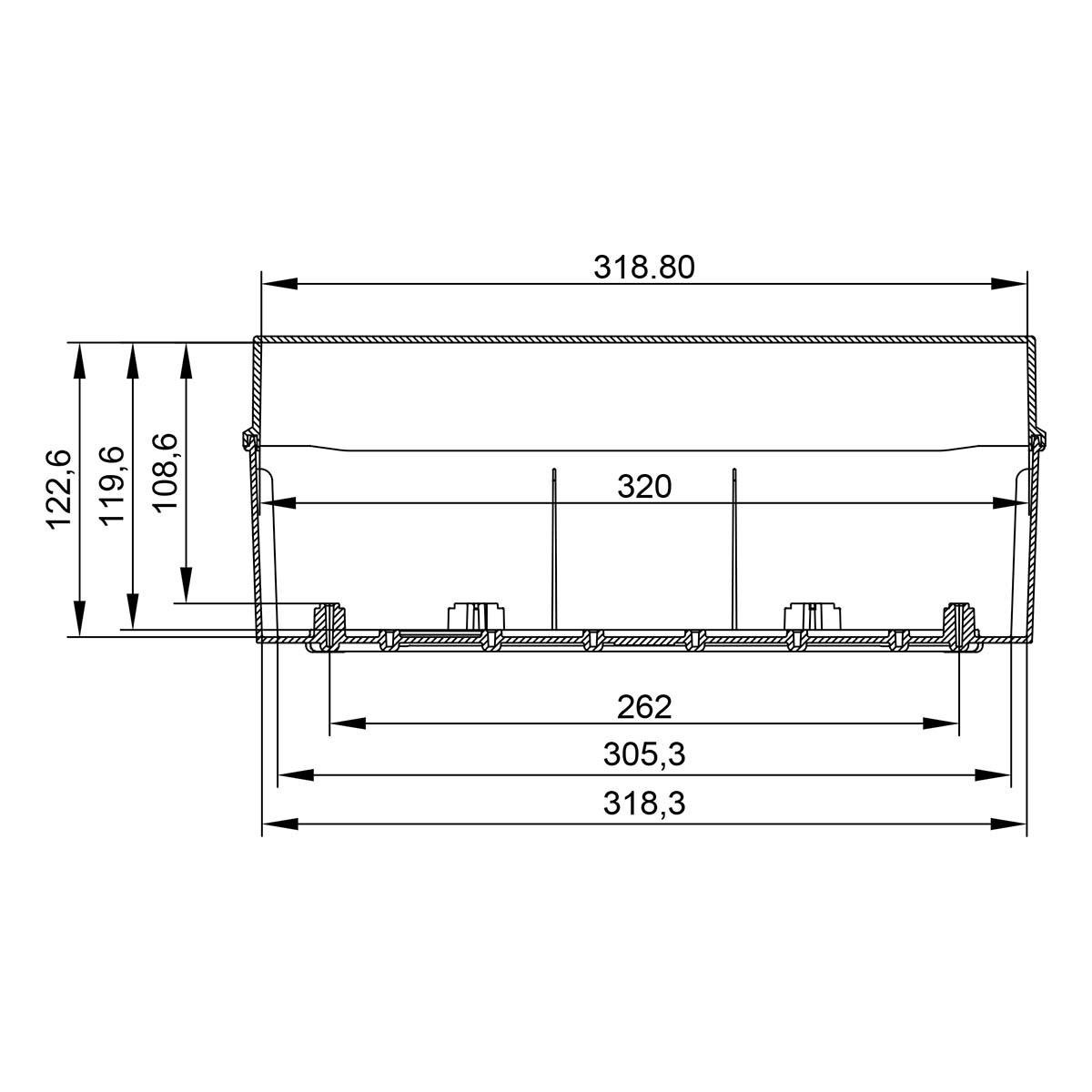 Коробка клеммная IDE P65-IP67 243x333x132 мм (ELT322) - фото 12