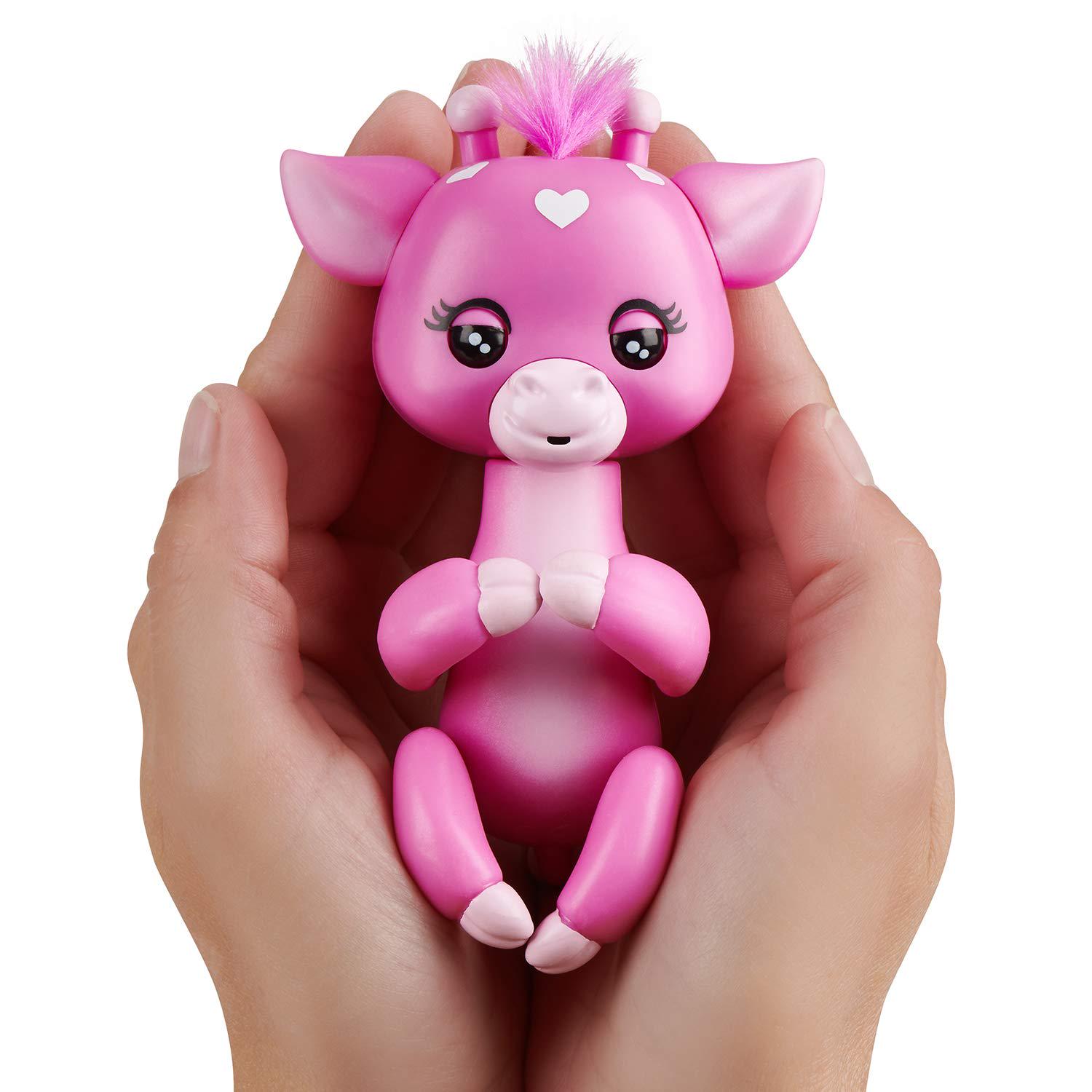 Интерактивная фигурка Жираф Луг WowWee Fingerlings Giraffe Meadow (3555) - фото 6