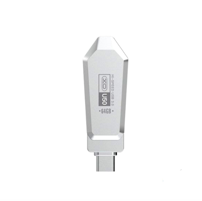 Флеш-память Xo U50 Type-C 3.0 64 Gb Стальной (MAW-44128_397) Флеш-память Xo U50 Type-C 3.0 64 Gb Стальной (MAW-44128_397)