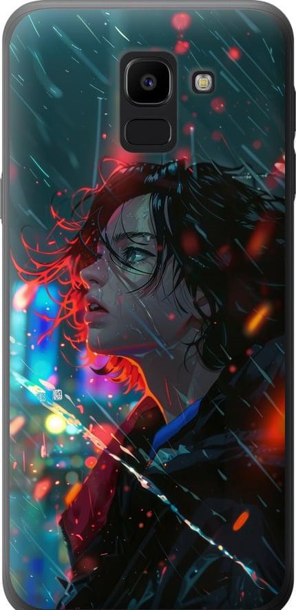 Чехол на Samsung Galaxy J6 2018 Ночные огни (6096u-1486-42517)