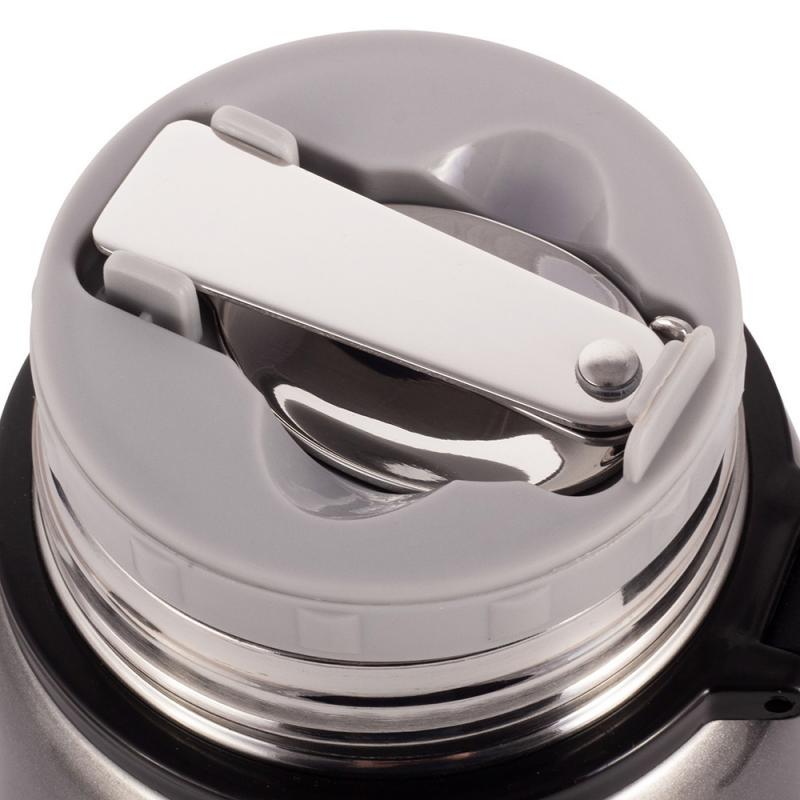 Термос пищевой Kamille из нержавеющей стали 530 мл Серебряный - фото 3