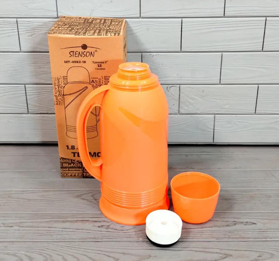 Термос зі скляною колбою 1,8 л (MT-4582-18) Термос зі скляною колбою 1,8 л (MT-4582-18)