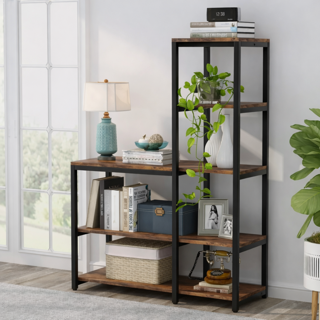 Стеллаж Etagere 23 5-ярусный Дуб Родос (ST148)