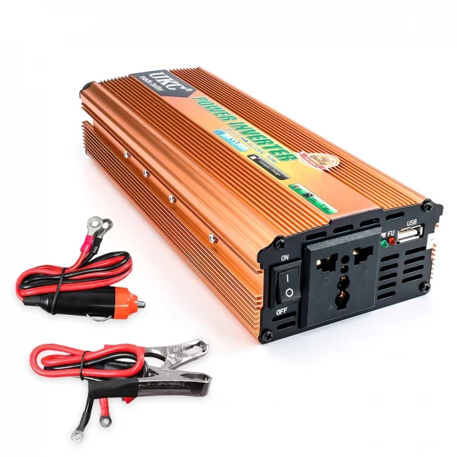 Инвертор автомобильный SSK-1000W 12V 220V 1000W