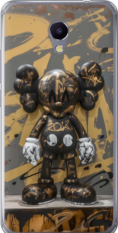 Чехол на Meizu M5 Note Bronze kaws (6097u-447-42517)