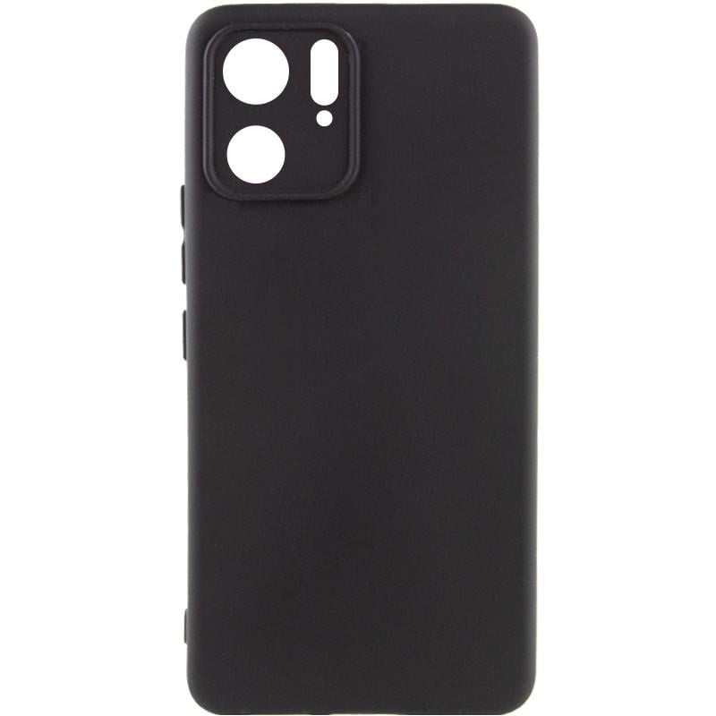 Противоударный Чехол Silicone Cover Lakshmi Full Camera (AA) для Motorola Edge 40 Черный/Black