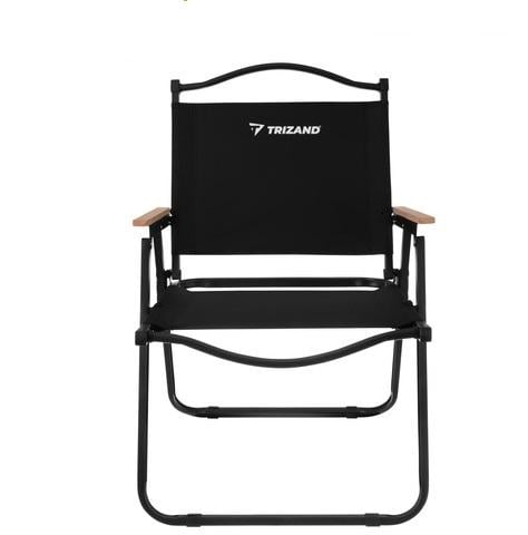 Стул складной садовый грузоподъемностью 120 кг Черный