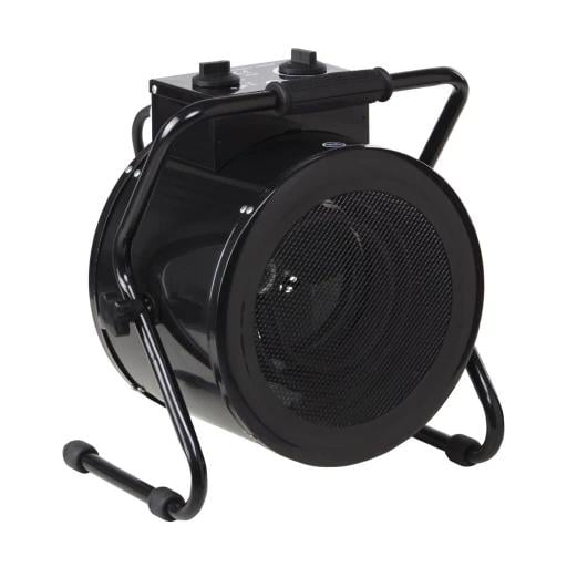 Тепловентилятор 3300 Вт металлический до 33 м2 Черный (29505941)