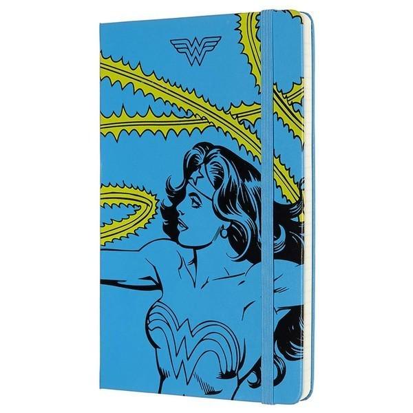 Блокнот Moleskine Wonder Woman средний Синий (LEWWQP060B)