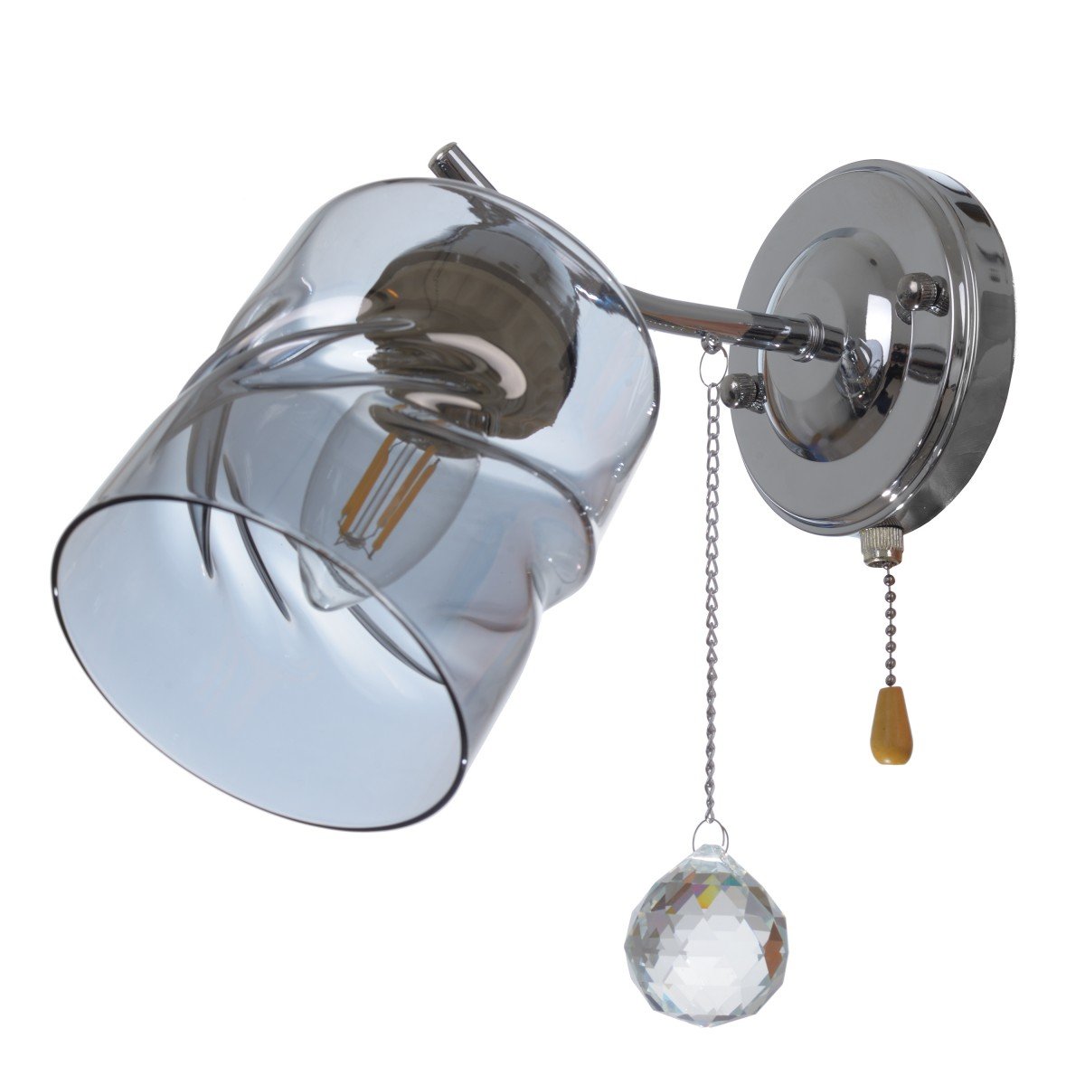 Бра Brille LK-658W/1 E27 CH (29-120)