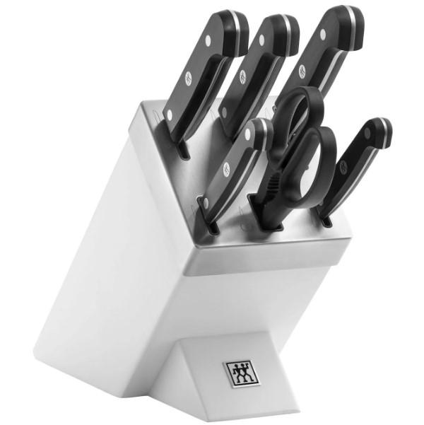 Набір ножів Zwilling Gourmet із самозаточуванням 7 пр. White (36133-310-0)