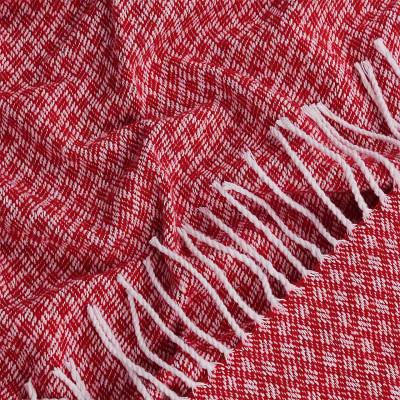 Плед рута 130х180 см Червоний - фото 2