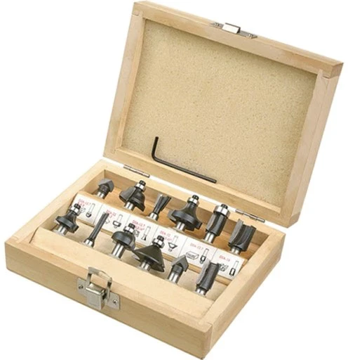 Набор фрез по дереву AL-FA 12 шт. (ALRBS12-8 )