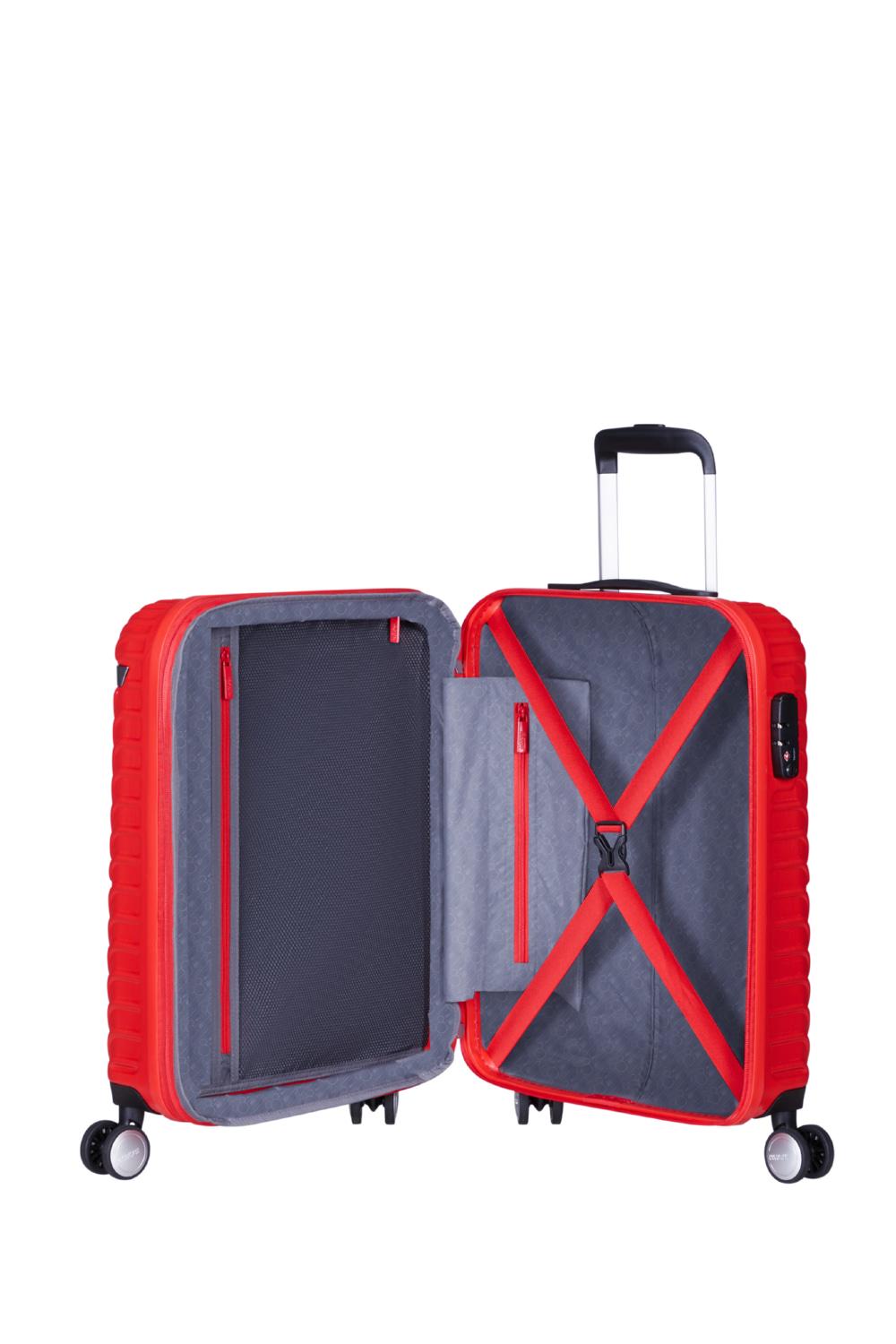 Чемодан American Tourister MICKEY CLOUDS 55x40x20-23 см Красный (59C*00001) - фото 3